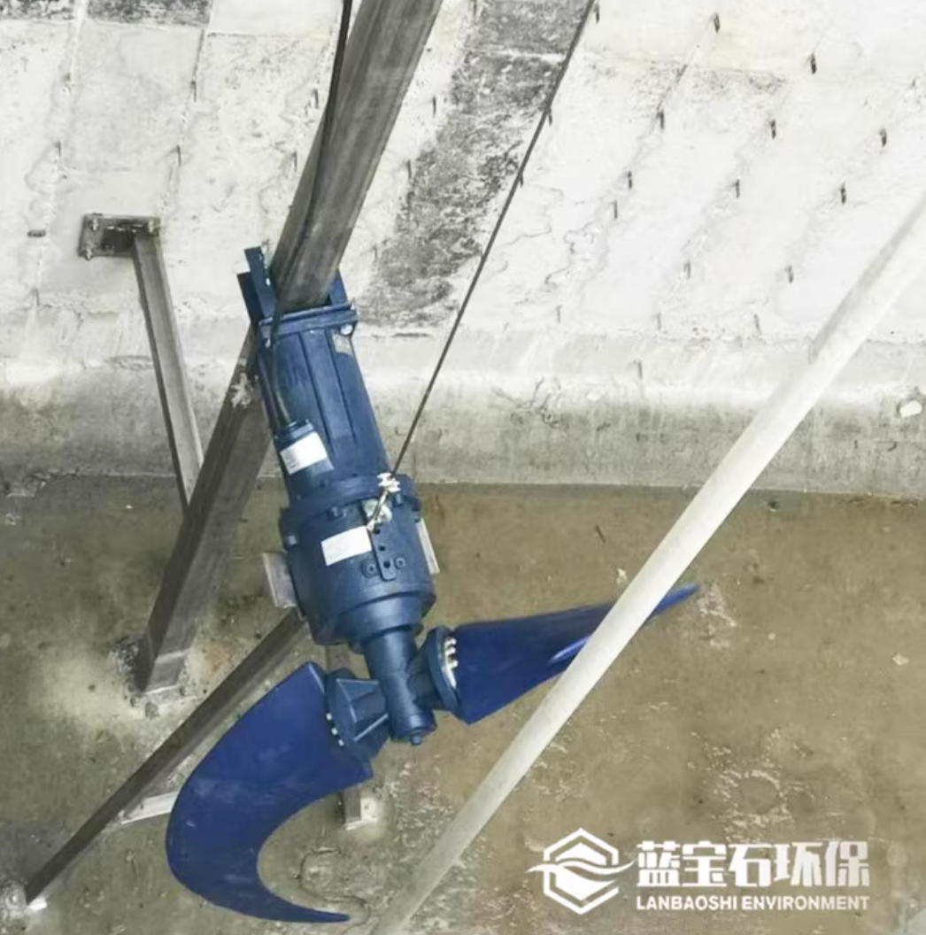 攜手安徽客戶，南京藍(lán)寶石潛水推流器助力污水處理項(xiàng)目高效運(yùn)行